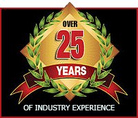 Over 25 Years Of Experience